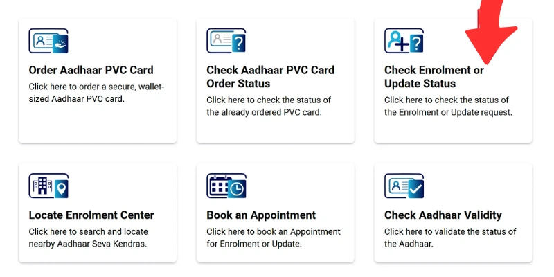 Check enrolment status